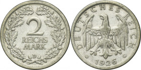 Germany, Weimar Republic, 2 Mark Munich 1926 D