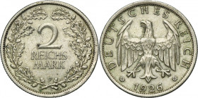 Germany, Weimar Republic, 2 Mark Stuttgart 1926 F