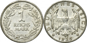 Germany, Weimar Republic, 1 Mark Karlsruhe 1925 G