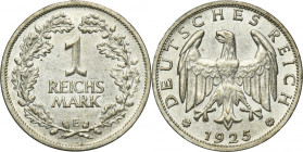 Germany, Weimar Republic, 1 Mark Muldenhütten 1925 E