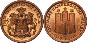 Germany, Medal 100 Years of the Hamburg 1975