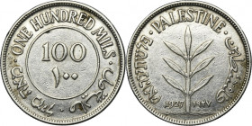 Palestine, British Mandatory, 100 Mils London 1927