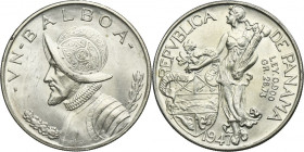 Panama, Republic, Balboa 1947