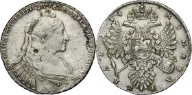 Russia, Anna, Moscow Rouble 1734 R