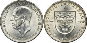 Sweden, Gustav V, 5 Kronor Stokholm 1935 G