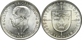 Sweden, Gustav V, 5 Kronor Stokholm 1935 G