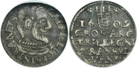 Transylvania, Gabriel Bathory, 3 Groschen 1609