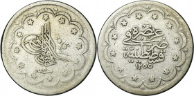 Turkey, Ottoman Empire, 20 Kurus 1255 AH (1846)