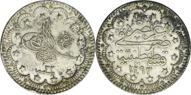Turkey, Ottoman Empire, 5 Kurus 1907