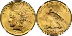 USA, 10 Dollars Philadelphia 1932 - Indian Head - NGC MS64