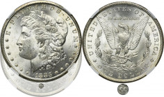 USA, 1 Dollar Carson City 1883 CC - Morgan - NGC MS62