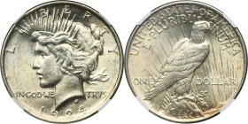 USA, 1 Dollar Philadelphia 1924 - Peace - NGC MS62