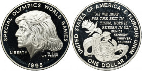 USA, 1 Dollar Philadelphia 1995 P - Special Olympics World Games