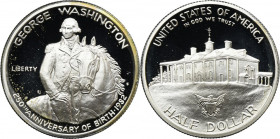 USA, 1/2 Dollar San Francisco 1982 S - 250th Anniversary of the birth of George Washington