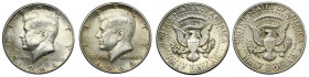 Set, USA, 1/2 Dollar Denver 1964 D - Kennedy (2 pcs.)