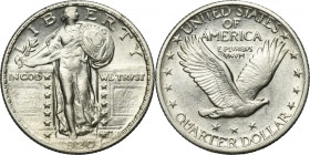 USA, 1/4 Dollar Philadelphia 1920 - Standing Liberty