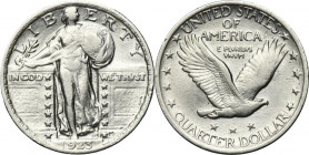 USA, 1/4 Dollar Philadelphia 1923 - Standing Liberty