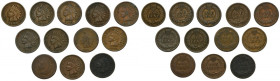 Set, USA, 1 Cent Indian Head (12 pcs.)