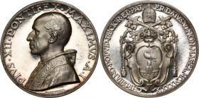 Papal States, Vatican, Pius XII, Medal on the Occasion of the Papal Conclave of 1939