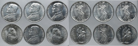 Set, Papal States, Vatican, John Paul II, 100 Lire Rome (6 pcs.)