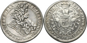 Hungary, Leopold I, Thaler Kremnitz 1698 KB