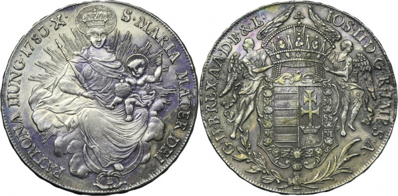 Hungary, Joseph II, Thaler Kremnitz 1783 B Variety with letter B, mint makr of K...