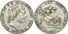 Great Britain, Geogre III, 1 Crown London 1820