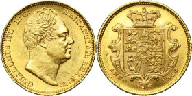 Great Britain, William IV, 1/2 Sovereign London 1834