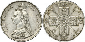 Great Britain, Victoria, 2 Florin London 1887