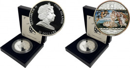 Cook Islands, Elizabeth II, 20 Dollars 2008 - The Birth of Venus