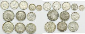 Set, Australia, Canada and Great Britain, George VI and Elizabeth II, Mix of Coins (11 pcs.)