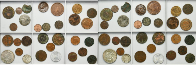 Lot, Austria, Germany, Italy and Great Britain, Mixed coins (30 pcs.) Lot of 30 ...