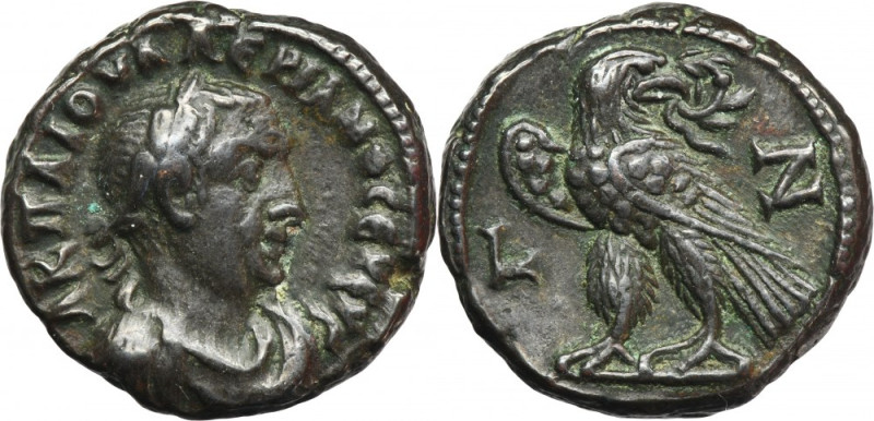 Roman Provincial, Egypt, Alexandria, Valerianus I, Tetradrachm Provincial Rome
...