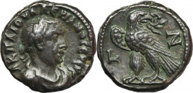 Roman Provincial, Egypt, Alexandria, Valerianus I, Tetradrachm