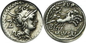 Roman Republic, M. Lucilius Rufus, Denarius 101 BC