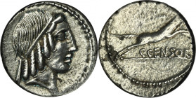 Roman Republic, C. Marcius Censorinus, Denarius 88 BC