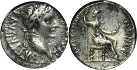 Roman Imperial, Tiberius, Denarius