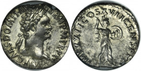 Roman Imperial, Domitian, Denarius