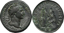 Roman Imperial, Trajan, Dupondius