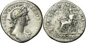 Roman Imperial, Hadrian, Denarius