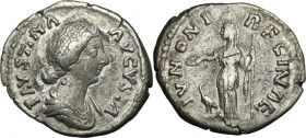Roman Imperial, Faustina II Junior, Denarius