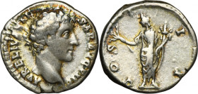 Roman Imperial, Marcus Aurelius, Denarius