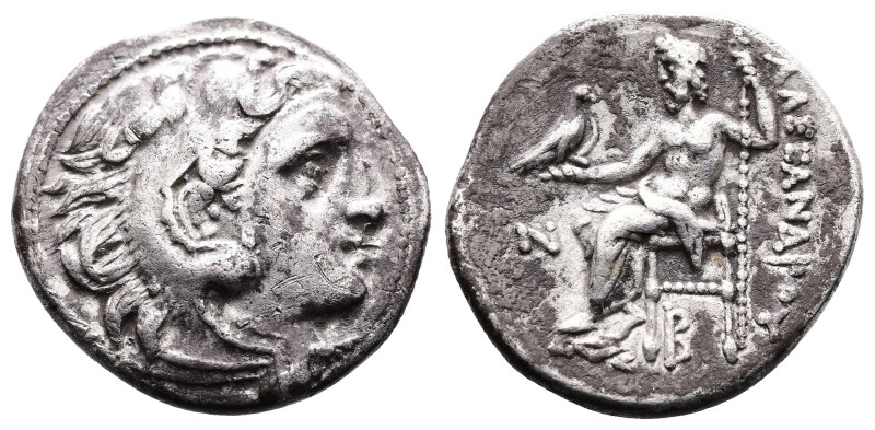 Macedon, Kings. Alexander III ‘the Great’, 336-323 BC. AR Drachm (17.9 mm, 3.90 ...