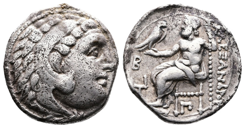 Macedon, Kings. Alexander III ‘the Great’, 336-323 BC. AR Drachm (16.3 mm, 4.14 ...