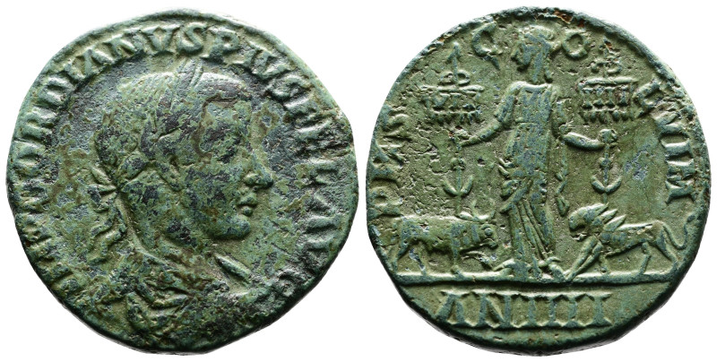 Moesia Superior. Viminacium, Gordian III, AD 238-244. AE (28.8 mm, 18.24 g.). Da...