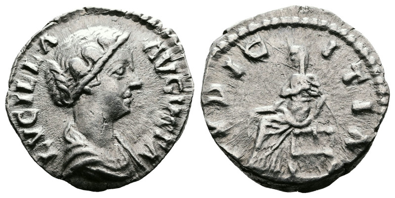 Lucilla, 164-182. AR Denarius (17.4 mm, 2.31 g), Rome mint, 165-167 AD. LVCILLA ...