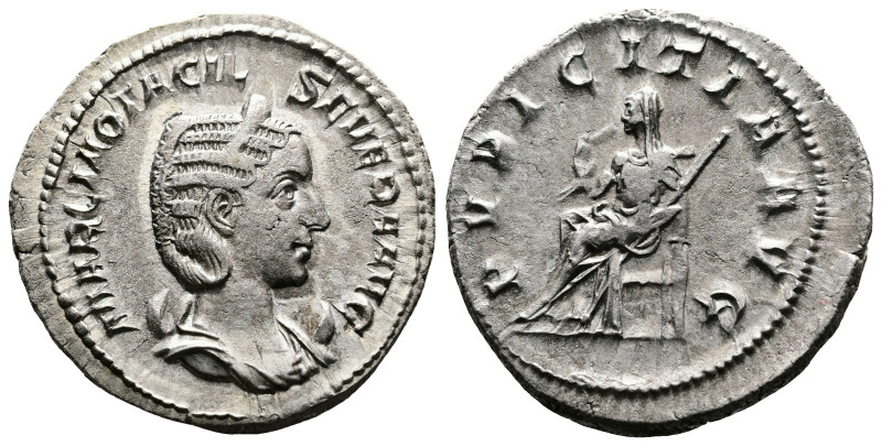 Otacilia Severa, wife of Philip I, 244-249. AR Antoninianus (23.2 mm, 4.70 g.), ...