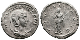 Herennia Etruscilla, 249-251. AR Antoninianus (21.3 mm, 5.13 g.), Rome mint, AD 249-250 AD. HER ETRVSCILLA AVG, diademed and draped bust of Herennia E...