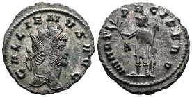Gallien, 253-268. Silvered Bronze Antoninianus (21.5 mm, 3.59 g.), Rome mint, 1st officina. GALLIENVS AVG, radiate head of Gallienus to right. Rev. MA...