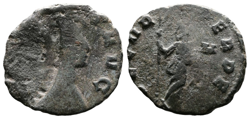 Gallien, 253-268. Bronze Antoninianus (17.4 mm, 2.08 g.), Rome mint, AD 265-267....